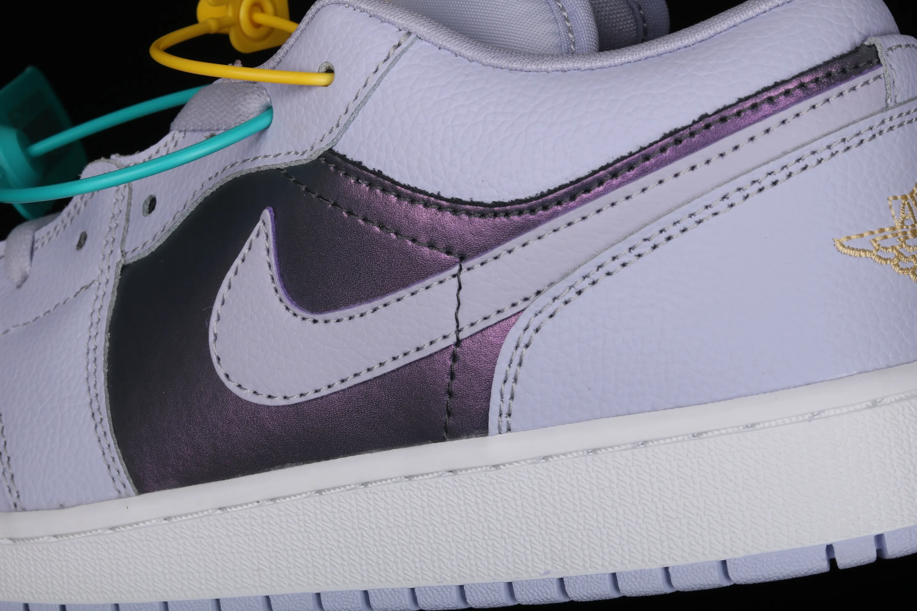All categories Air Jordan Jordan series basketball shoes Air Jordan 1 Low Air Jordan 1 Low GS AJ1 Joe 1 electric purple low-top women's basketball shoes 554723-505